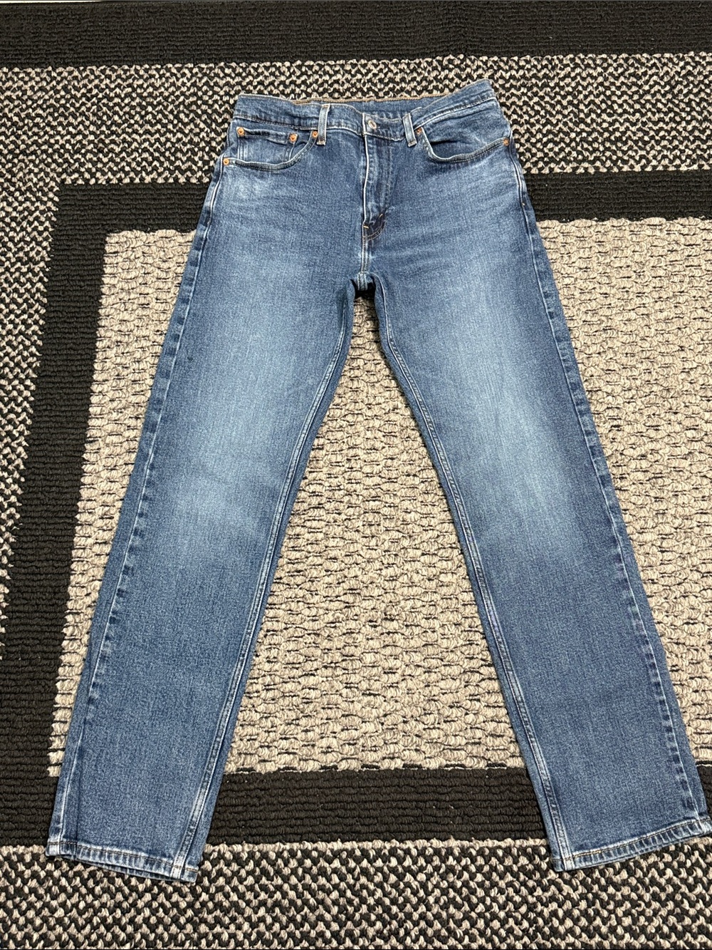 Levi’s 505 Straight Leg Jeans Men’s Size 32 Stretch Classic Denim Workwear